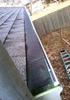 Gutter guards installed
